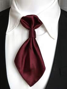 1pc Men's Small Tie Suitable For Business Casual Party Street Daily Wear Gift - Multicolor - View 17