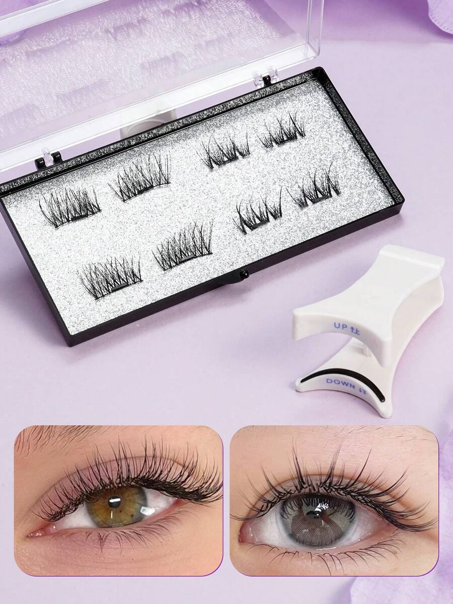Fine-Toothed Comb With Soft Curly Texture, Dust-Proof Storage Box - View 1