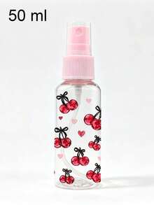 Clear Spray Bottle With Cherry Bow Pattern,Perfume Refillable Bottle,Multi-Functional Fine Mist Spray Bottle,Portable Decanting Bottle Container - Multicolor - View 15
