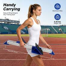 YUNRUX Track And Field Starting Blocks, Athletics Starting Blocks, Portable Starting Blocks - B - View 7