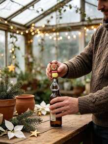 Christmas Reindeer Bottle Opener, Effortless And Easy To Use, Suitable For Parties, Home Bar, Kitchen And Backyard Gatherings, Ultra-Lightweight And Cute, Very Convenient - Multicolor - View 6