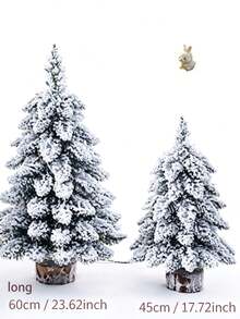 Pohon Natal Mini untuk Meja, Dekorasi Meja Liburan untuk Tata Letak Suasana Liburan, Hiasan Tengah Meja Pesta Natal, Cocok untuk Meja, Rak, Ambang Jendela, Ruang Tamu, Apartemen, Dekorasi Pajangan Rumah Musim Dingin - beraneka warna - View 12