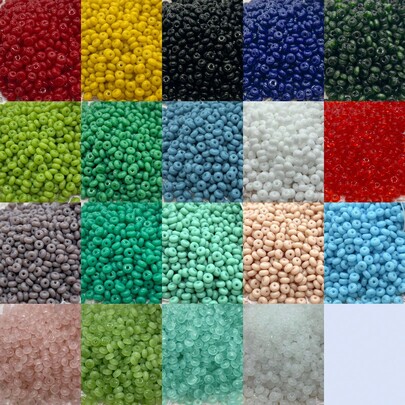 10g/Paquete, Aprox. 150 piezas, Cuentas de vidrio con forma de ábaco de 2*4mm, Textura de alta calidad, Adecuadas para manualidades DIY de cuentas hechas a mano, tejido de ropa, bordado y talla grande