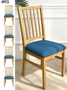 High Elastic Chair Seat Cushion Cover, Stretchable Removable Washable Dining Chair Slipcover Furniture Protector For Kitchen Restaurant. - Multicolor - View 21