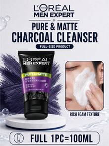 L’Oreal Paris L'Oréal 男士活性碳抗黑頭潔面乳 50/100ml，深層毛孔清潔、控油、亮膚，適合油性與敏感肌膚 - 男士控油炭爽抗黑頭潔顏膏 - 查看 12