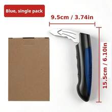 2pcs Car Door Assist Handle & Window Breaker 2-In-1 With Storage Bag, Portable Car Safety Escape Handle, Car Entry/Exit Assist Device For Elderly, Pregnant Women And Children, Helpful For Single Women Caring For Family, Anti-Slip Stable Car Door Clip Support, Multi-Function Emergency Car Window - 2-piece Set - View 8