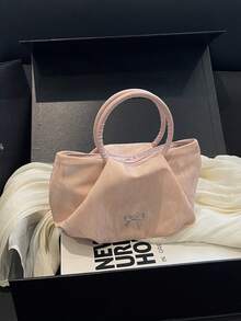 This Stylish And Sweet Bow-Tie Handbag Is Perfect For Commuting And Other Occasions, Making It The Perfect Gift For Teenagers. - Multicolor - View 12