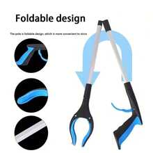 1pc 360° Rotating Claw Trash Picker, Professional Extended Reach Grabber, Foldable Magnetic Gripping Tool - Durable Claws, Suitable For Elderly, Trash And Litter Pickup - Multicolor - View 7
