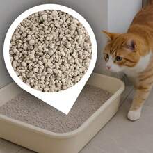 5L Lavender Bentonite Clumping Cat Litter, Fine-Grain Dust-Free Kitty Litter With High Absorbency & Odor Control, Natural Light Grey Litter For Open & Covered Cat Litter Boxes - kg - View 6