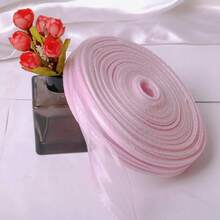 4cm Fish Tail Mesh Ribbon, Floral Bow, Gift Satin Ribbon, Holiday Party Decoration Rope, Floral Ribbon, Fresh Flower Bouquet Packaging Wavy Mesh Decorative Ribbon, DIY Lace Trim Decorative Material - Fishtail Ribbon - View 29