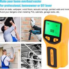5-In-1 Wall Stud And Metal Detector - Orange - View 7