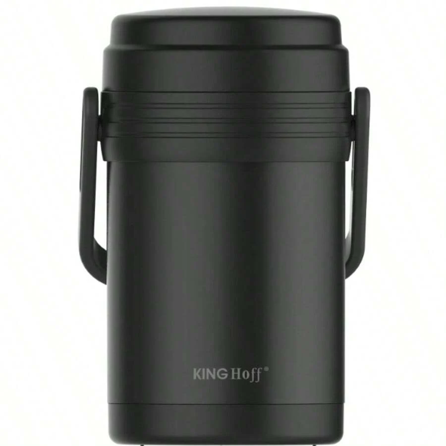 Termos Na żywność,Stal 1,5l Kinghoff - Black - View 1