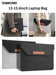 13-15.6 Inch Tablet Laptop Sleeve Bag, Suitable For Neo 13" A3404 Air Pro 13" 15", Felt Protective Case, Portable Travel Office Electronic Accessory - View 1