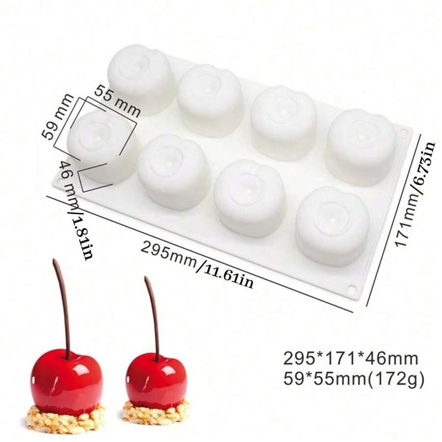 Candy & Jelly Pudding Molds - Cherry - View 1