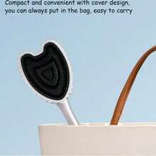 1pc Hair Comb, Detangling Comb, Barber Tool, Cosmetologist Tool, Hair Care Enthusiast, Hair Care, Massage Comb, Ergonomic Hair Brush, Hair Comb, Modern Style Comb, Ergonomic Design, Professional Grade Structure - A - View 5