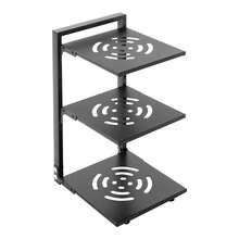 ZhdnBhnos 3 Tiers Pot Rack Organizer, Adjustable And Versatile Pot And Pan Stand Rack, Pot Lid Holder 10.63x9.06x16.93in For Kitchen - View 8