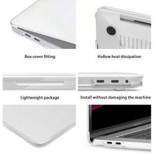 Transparent Full Screen Pink Polka Dot Bow Protective Case, Compatible With MacBook Pro 14-Inch 2026 M5 M2 Air 13.6-Inch Air M1 2024 M4 Pro 16-Inch 14-Inch M5 15-Inch M3 2025, Crystal Clear Protective Case Neo A18 Pro New Model - View 6
