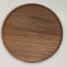 1pc Wooden Tray For Storing And Serving Food, Snacks, Drinks, Sushi, Steak, Pizza, Desserts, Cakes, Bread, Breakfast Tray, Coffee Tray, Tea Tray, Charcuterie Board - Maroon - View 8