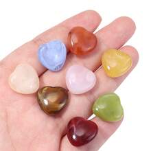 30pcs Acrylic Dual-Color Gradient Heart-Shaped Beads With Hole, Cute Sweet Heart Beads For DIY Bracelet, Necklace, Earrings, Keychain, Phone Chain, Jewelry Making Accessories - Heart Beads - View 4