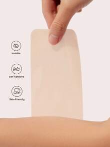 Lignisse Silicone Breast Lift Tape With Storage Board Invisible Boob Tape Push Up Adhesive Bra Strapless Backless Reusable Nipple Cover Women Intimates - Multicolor - View 5