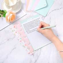 18pcs Animal Theme Stationery Set With Writing Paper & Envelopes, 36 Sheets Of A5 Writing Paper + 18 Envelopes, Cute Stationery Kit Suitable For Love Letters, Invitations, Graduation Ceremony, Greeting Cards Back To School - 6 Design Styles - View 4