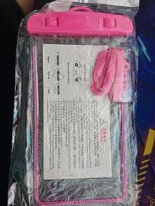 1pc Waterproof Phone Pouch, Floating PVC Phone Waterproof Storage Bag With Random Color Lanyard Underwater Protective Case, Suitable For Swimming, Rafting, Beach And Other Water Sports, Summer Travel Essential, Graduation Season, Halloween, Soft, College Dorm Essential, Camping Essential, Holiday Essential, Summer - One Size - View 13