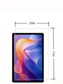 2pcs/Pack, Compatible With Xiaomi Pad 2/ Pad 2 Pro/ Pad 2 Pro 5G/ POCO Pad M1/ POCO Pad X1/Pad Mini/Pad 2 2026(9.7-Inch), Compatible With OPPO Pad 2 11.61 Inch 2023, Pad Neo 2024(11.4-Inch), Pad Air 2022 (10.36") Tablet Screen Protector - 9H Hardness (Scratch-Resistant, Shock-Resistant), Bubble-Free, High Definition Transparent, Smooth Surface Tablet Design Gradient Gloss, Suitable For Gaming, Video Calls, Daily Use, High-Quality Tempered Glass, Bubble-Free Fit, Screen Protector - Clear - View 3