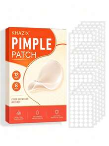 800pcs Acne Patches, Comfortable And Breathable, Firm Adhesion, Invisible Waterproof Concealing Patches, Skin-Friendly And Breathable, Suitable For Men And Women - Round - View 1