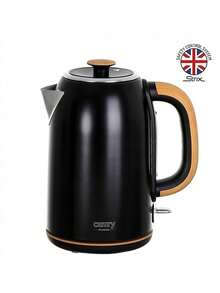 CAMRY Metal Electric Kettle With Strix Controller, Stainless Steel Kettle - 1.7L, Boil-Dry Protection, Auto Shut-Off, Fast Boil - EU E Type Plug(220-240V) - View 11