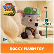 Spin Master PAW Patrol Dinosaur Movie Rocky 6-Inch Plush Doll, Suitable For 0+ Years - Rocky - View 6