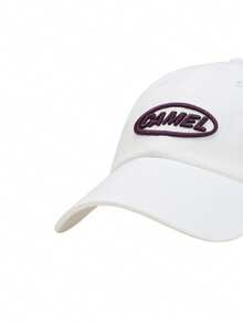 CAMEL CROWN Topi Baseball Bordir Unisex, Topi Baseball Bertepi Lebar, Meredam Wajah untuk Wajah Besar - putih pucat - View 5