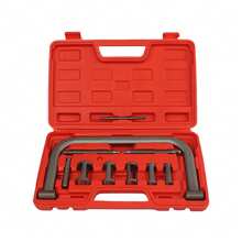Valve Spring Compressor, Automatic Compression Clamp Tool Kit For ATV, Car, Motorcycle, Small Motor Vehicle Equipment, Spring Compressor Tools - A - View 1