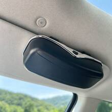 Multifunction Car Glasses Box Portable Car Fashion Glasses Holder Car Driving Glasses Holder Eyeglass Case Sun Visor Glasses Storage - C51-a - View 13