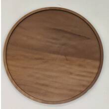 1pc Wooden Tray For Storing And Serving Food, Snacks, Drinks, Sushi, Steak, Pizza, Desserts, Cakes, Bread, Breakfast Tray, Coffee Tray, Tea Tray, Charcuterie Board - Maroon - View 7