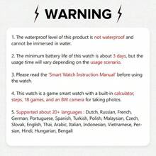 1.83" Smart Watch, New Children's Smart Watch, Upgrade Game's Smartwatch For Teenager & Kids, Support Alarm Reminder, Step Counting, Stopwatch, Flashlight, Calculator, Games, Camera, Gifts - Pink - View 10