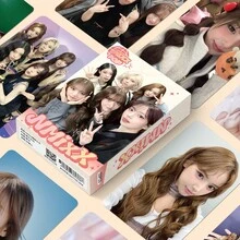 55pcs NMIXX Oh Haewon & Sullyoon KPOP Star LOMO Collectible Holographic Photocard - Card - View 5