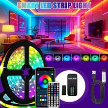 Acosh Neon RGB LED Strip Lights Smart APP & Remote Control Strip Lights Sync With Music, Timing Settings, USB Powered Light Strip Suitable For Various Scenes, Bedroom, Stairs, Birthday Gifts, Holiday Parties, Wedding Decorations, E-Sports Room - RGB - View 1
