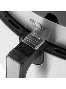 CAMRY قلاية هوائية، قلاية بدون زيت، قلاية هوائية رقمية - سعة 5.0 لتر، 9 برامج، 80-200 درجة مئوية، مؤقت 60 دقيقة، شاشة LED باللمس - قابس اتحاد أوروبي نوع E (220 إلى 240 فولت) - مشاهدة 6
