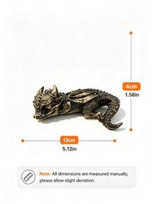 1pc Cute Dragon Shaped Bookend, Unique Mythical Creature Home Decor, Fantasy Theme Bookshelf Decoration, Perfect Gift For Book Lovers, Ideal Choice For Dragon Fans And Readers, Multiple Styles Available - Multi-color - View 11