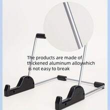[Fashion]Tablet Stand, Suitable For Desktop | Multi-Angle Support For Laptop And Tablet, Aluminum Alloy Material, Lightweight And Durable, Easy To Carry Design, Ultra-Portable, Foldable And Adjustable | Adhesive Pad Fixation, Strong Versatility - Multi-color - View 9