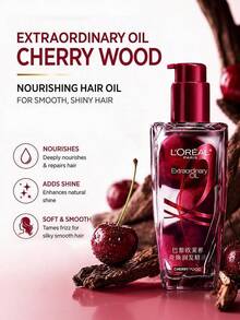 L'Oréal Paris Serum Rambut L'Oreal Paris Cherry Shine, 100ML - 100 ml air - View 1