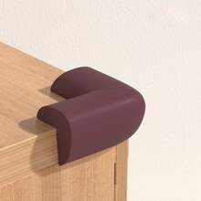 8/4pcs Anti-Collision Strips, Corner Guards, Home Furniture Anti-Collision Wall Stickers, Table Edge Soft Padding, Corner Protection, Safety Guard Corner Pads - Multi-color - View 9