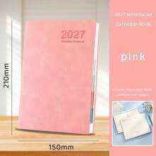2027 Daily Planner Calendar Diary, 320 Pages Summary Notebook With 365 Day Checklist, Weekend Combo Layout, New Year Gift - One Size Fits All - View 9