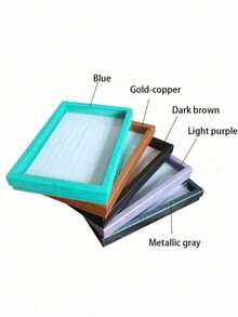 1pc 100-Slot Jewelry Ring Display Box, Large Capacity Storage Box, Tray-Style Earring Storage Display Box, Dust-Proof Transparent Storage Box With Clear Lid, Suitable For Stud Earrings, Hoop Earrings, Multiple Rings, Ideal For Drawer Storage And Display - Multicolor - View 8
