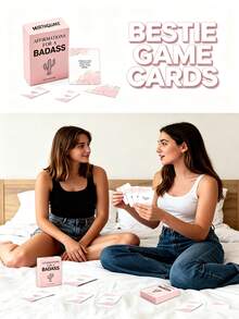 1 Set Of 50 Inspirational & Motivational Cards Game For Women, Daily Use - Multicolor - View 1