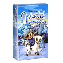 Winter Magic Tarot Cards, 78 Cute Anime Style Tarot Deck, Ice And Snow Style Tarot Cards, Cartoon Winter Castle Pattern, Tarot Enthusiast Gift, Spiritual Guidance Cards, Exquisite Gift Box Set, Friend Gift, Holiday Gift - Winter Magic - View 6