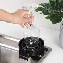 Kitchen Cup Automatic Cleaning Machine - Easy Installation - Quick And Thorough Cleaning Of Kitchen Glassware And Water Bottles - No Power Required, Automatic Cup Cleaning Machine - A - View 2