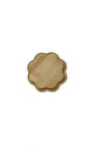 6 Coasters + 1 Holder, Bamboo Coaster Set, Minimalist Creative Design, Suitable For Coffee And Tea Cups, Rounded Edges, Natural Wood Color, Can Be Used As Kitchen And Dining Table Decor, Exquisite Desktop Decoration. - Multicolor - View 14