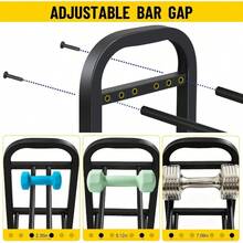 Dumbbell Rack 2 Tier 19.7IN Small Weight Rack - Multi-color - View 2