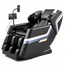 New 2026  Massage Chair,3D Recliner Chair For Adult ,Full‑Body Airbags, 5 Massage Modes, 8 Internal Massage Heads, And Leg Stretching Functionality--A Great Helper For Relieving Body Aches And Soreness. - Black - View 1
